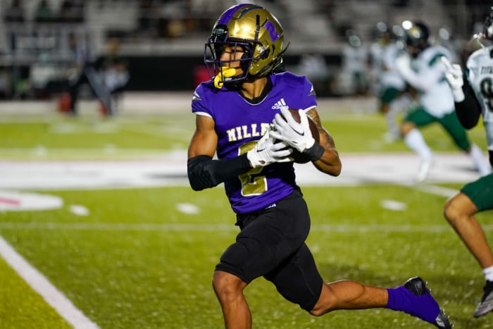 CC Miller file photo from 2022 UIL football playoffs.